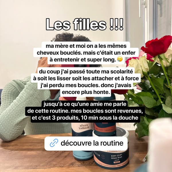 Découvre ta routine cheveux bouclés en 3 étapes !