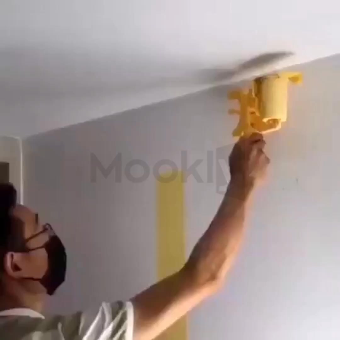 No masking tape needed
