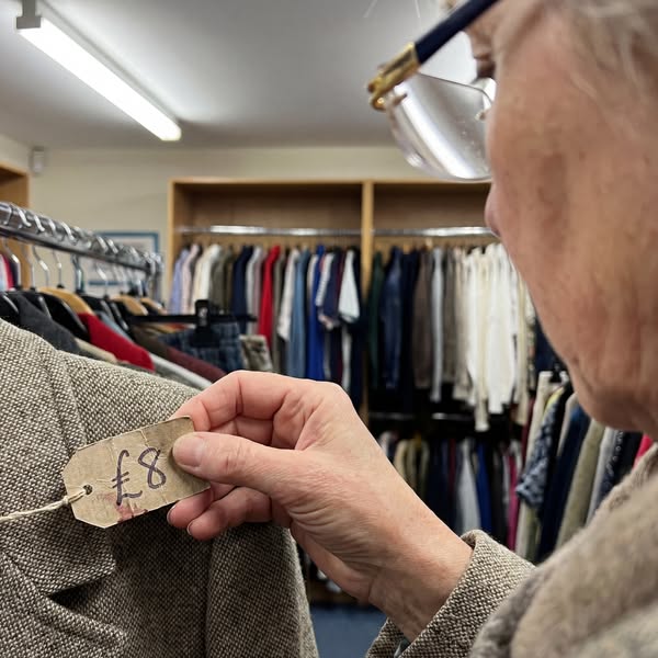 I got shouted at by a customer in the charity shop I volunteer at. Because of my eyes.