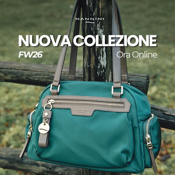 La nuova collezione Nannini Borse è online.