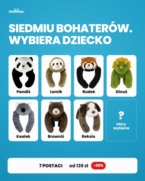 7 ciężkomisiów do wyboru · od 139 zł