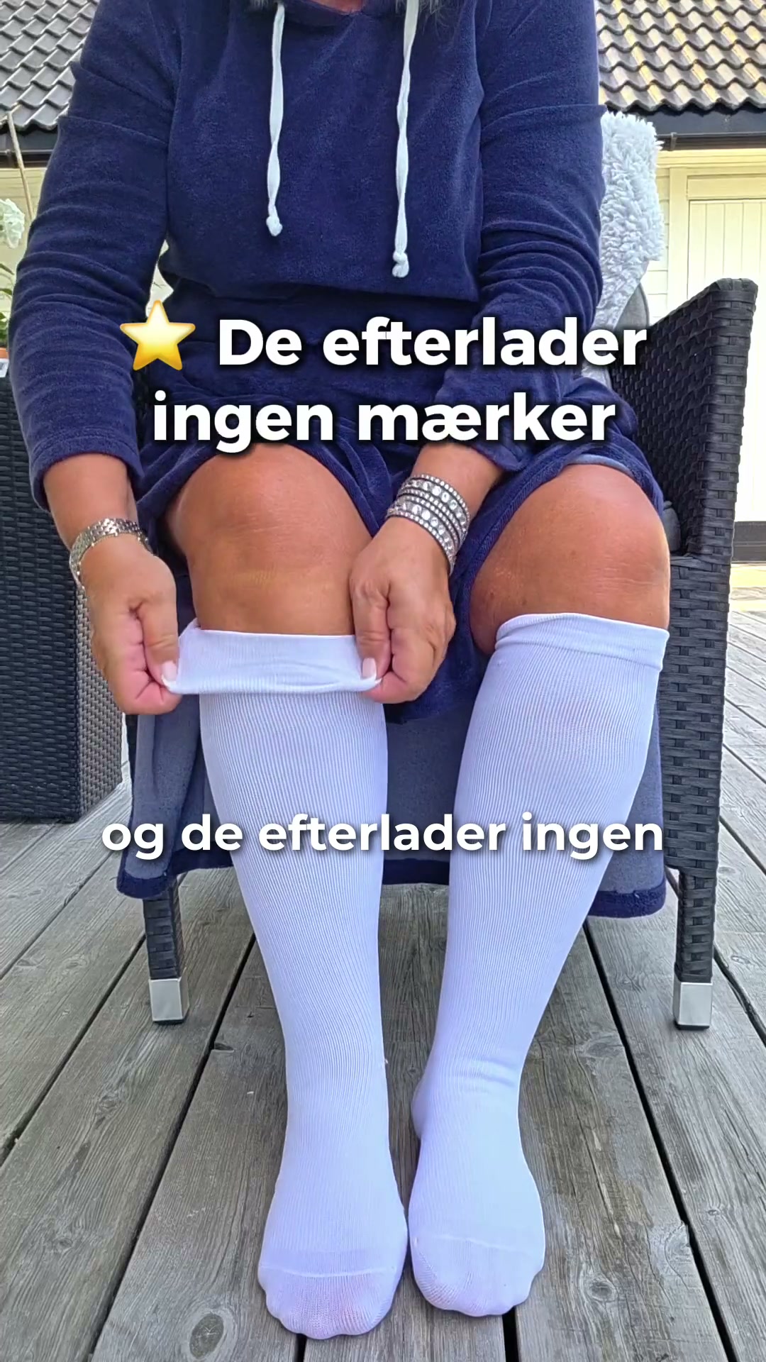 Slut med hævede ben!