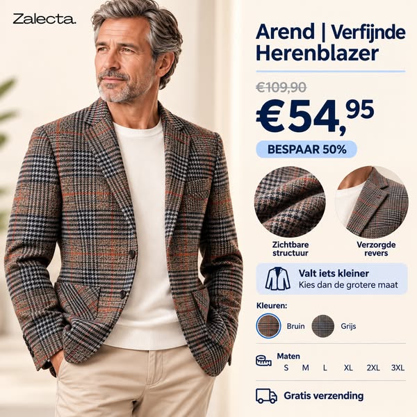 Arend | Verfijnde Herenblazer
