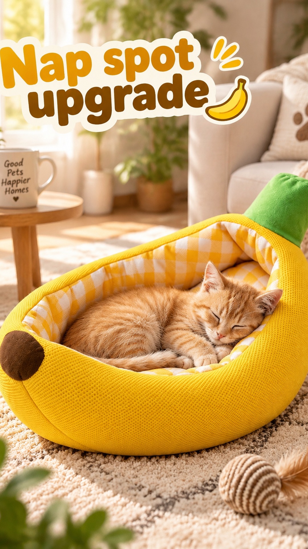 Cat ignoring old bed?