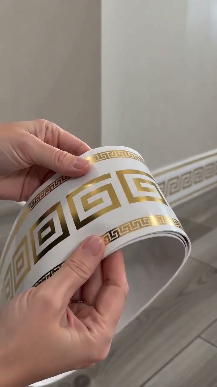 Limited Time 49% OFF | Self-Adhesive Baseboard Wall Trim Roll – Waterproof Peel & Stick Edge Prote
