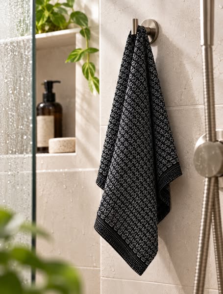 Tux Shower Towel