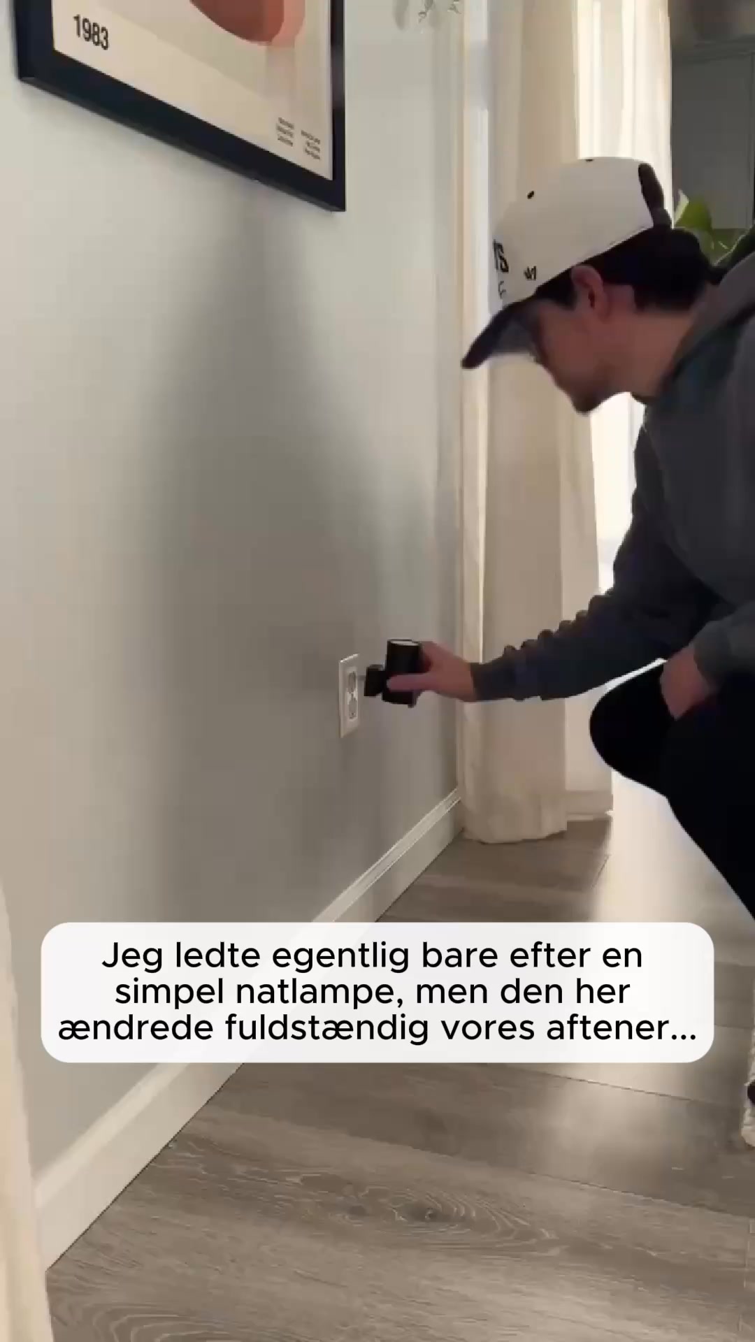 Lampen, der tænder sig selv – hver aften