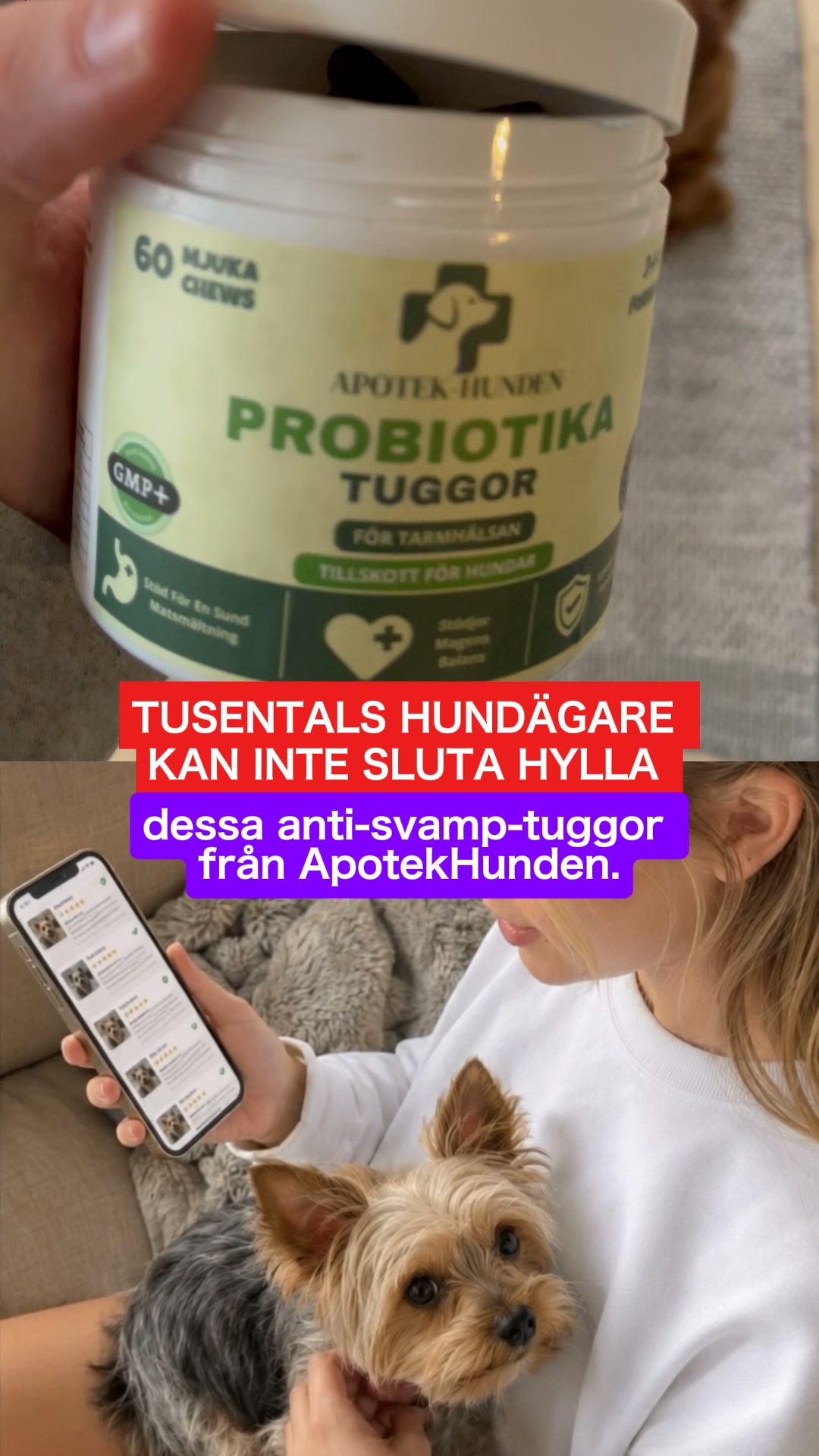 25,000+ hundägare kan inte ha fel