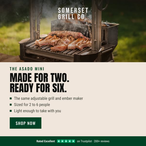 Made for two. Ready for six.
