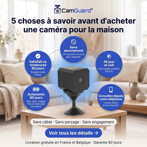 Gardez un œil sur votre maison, où que vous soyez