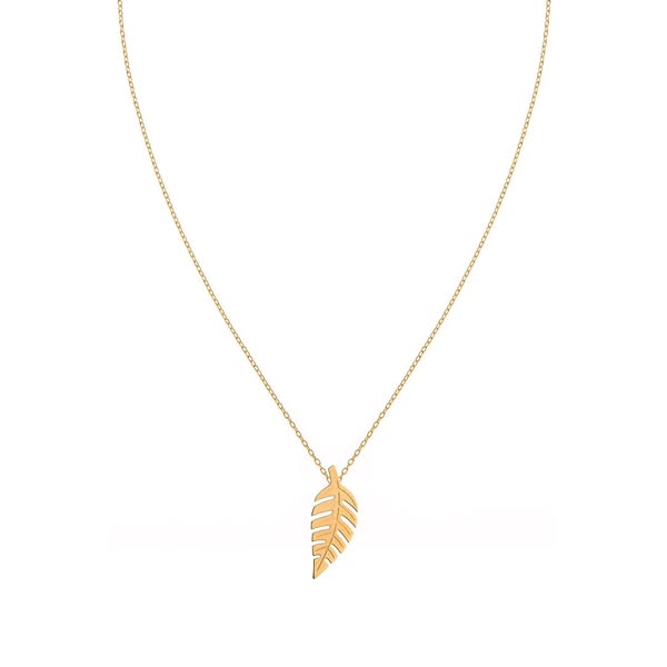 Bold Leaf Necklace