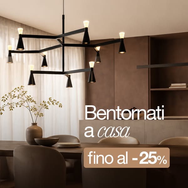 Sconti fino al 25% Illuminazione Casa e Giardino