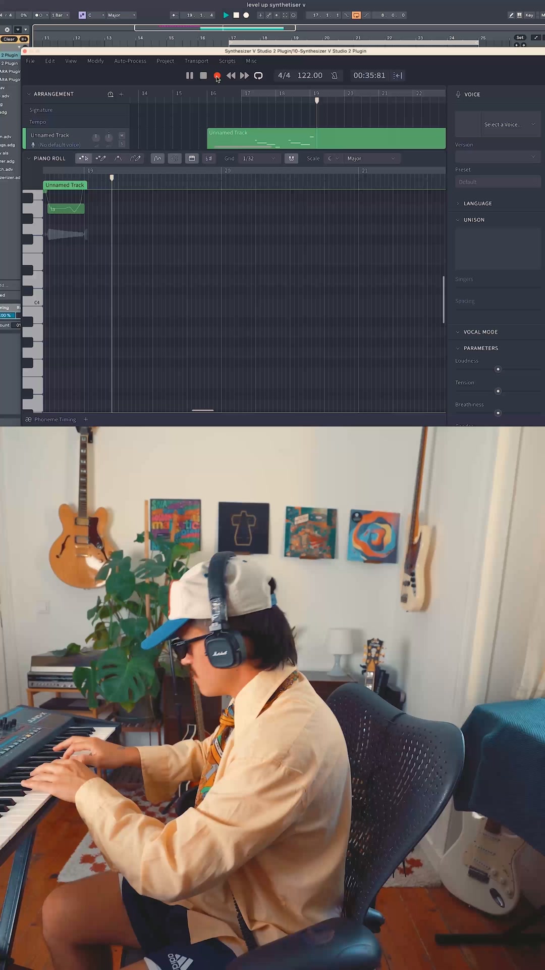 Synthesizer V Studio 2 Pro + Vocoflex