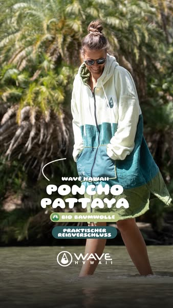 Zip Poncho Pattaya