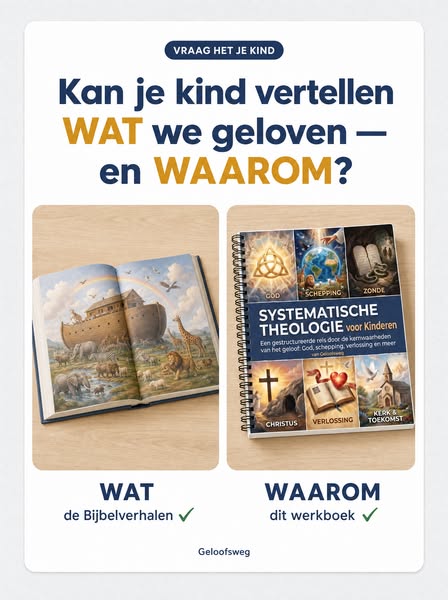 Kan je kind vertellen WAAROM?