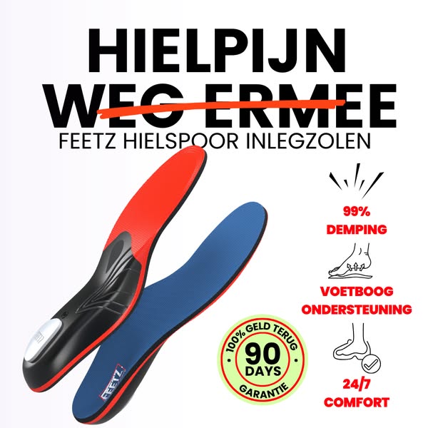AUW! Elke stap voelt als een spijker in je hiel? Genoeg is genoeg!