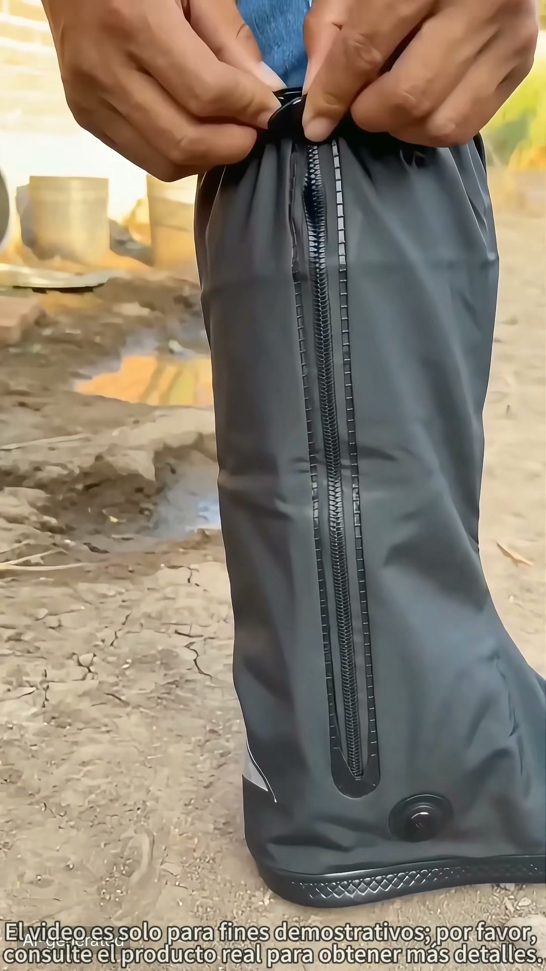 Keep Your Shoes Dry & Mud-Free!