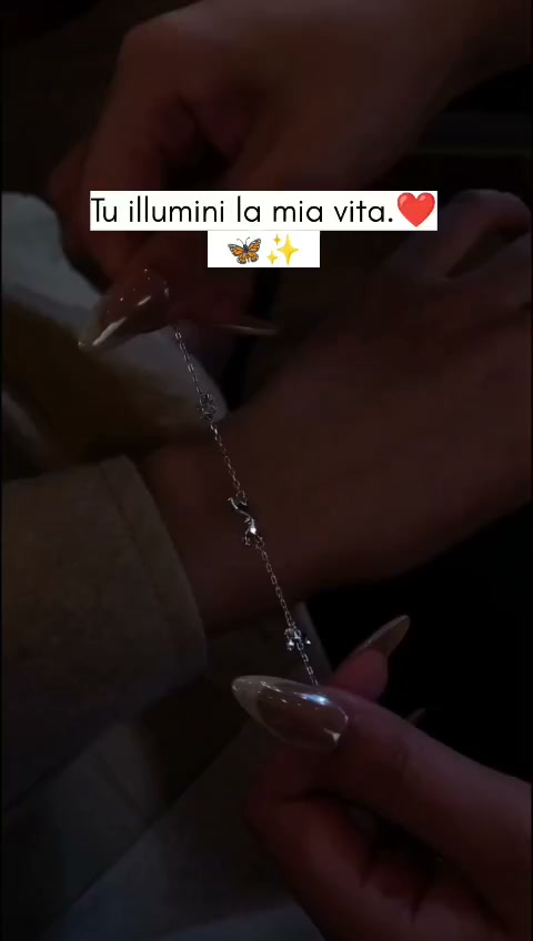 Braccialetto “Farfalla dei sogni luminosi”