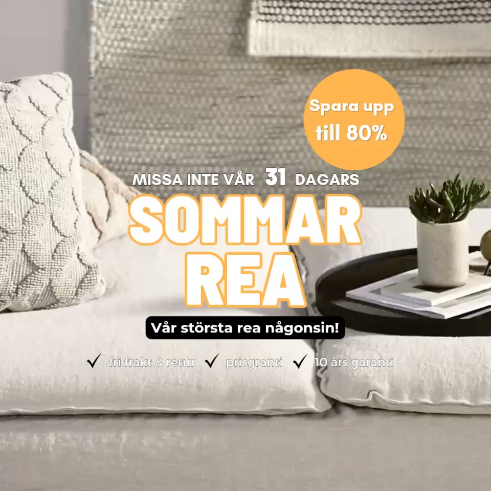 Upp till 80% + 10% extra