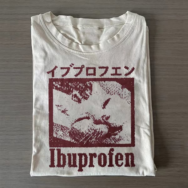Ibuprofen Cat Meme T-shirt