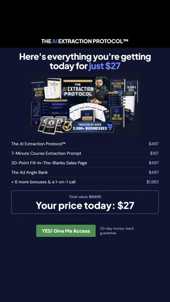 The Full System + 9 Bonuses. $27