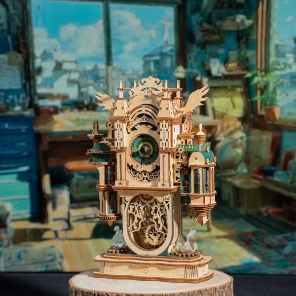 Step into 3D wooden magic