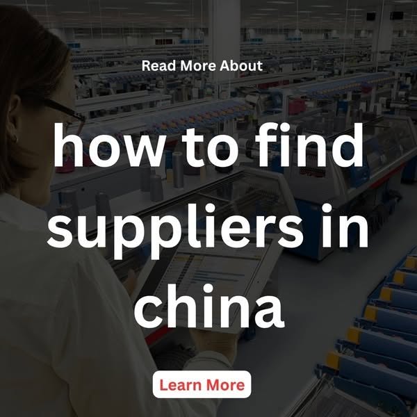 How To Find Suppliers In China