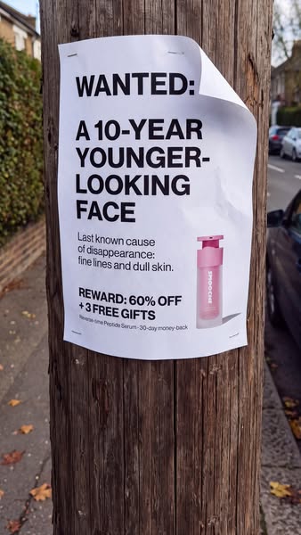 Collagen creams can't absorb. This serum can.
