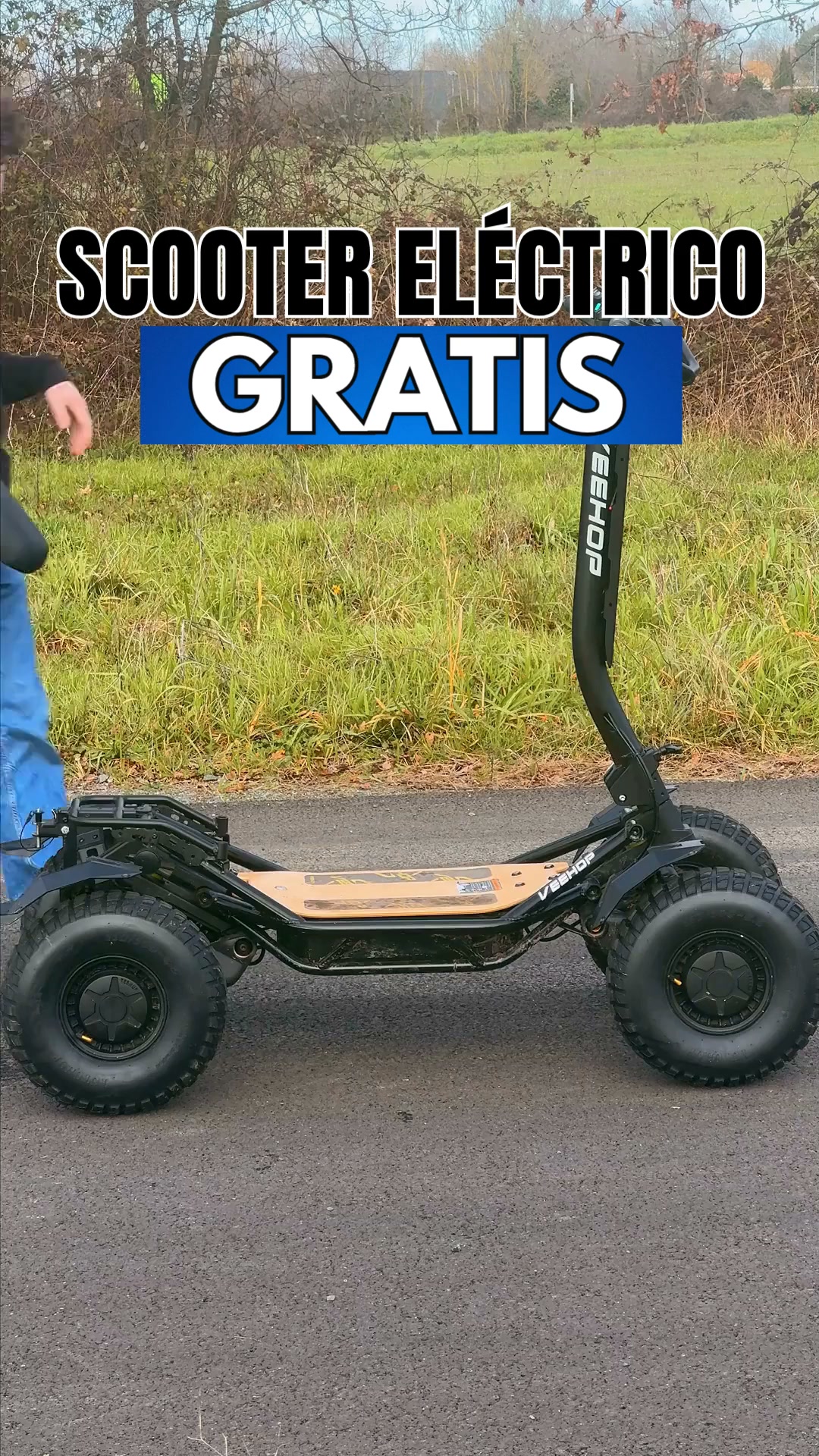 SCOOTER ELÉCTRICO GRATIS