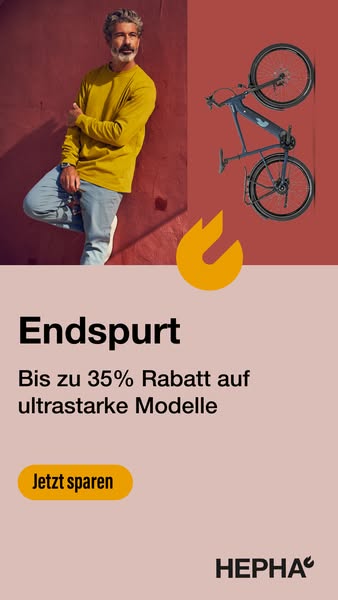 HEPHA City 7 Ultra | Riemenantrieb | Wartungsfrei | nur € 2799