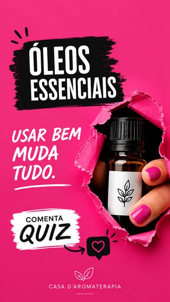 Encontra os teus 3 óleos