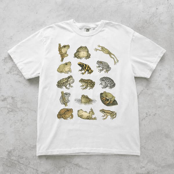 Frog Species T-Shirt