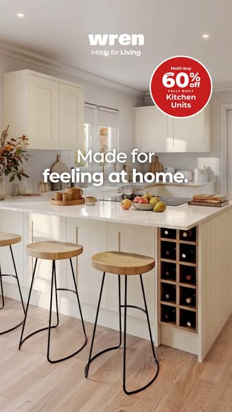 Autumn savings: Up to 60% off kitchens