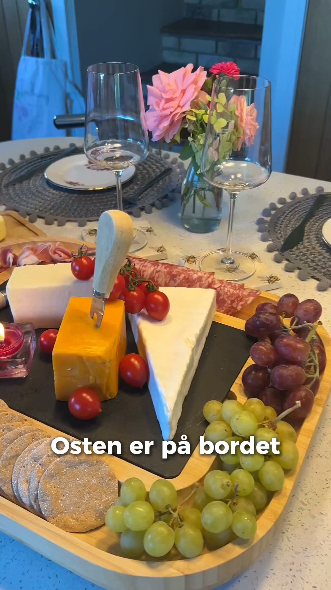 Stadig kold, når osten kommer på bordet