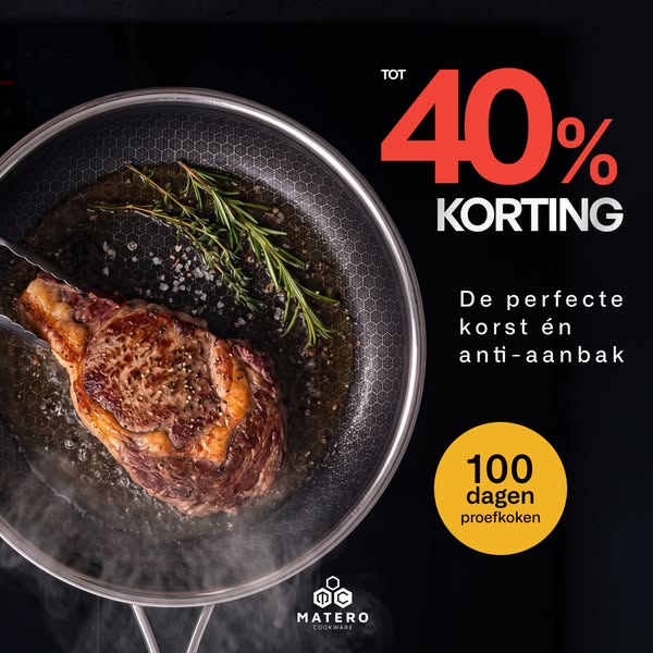 100% PFAS-vrije pannen