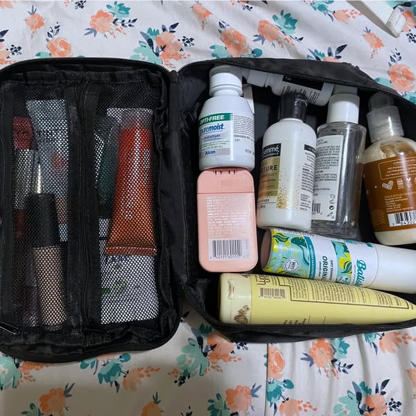 Before packing another spray, look at the soap