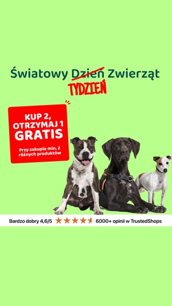 Tydzień Zwierząt: 2+1 GRATIS