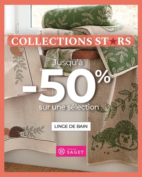 Collections Stars : Jusqu'à -50% !