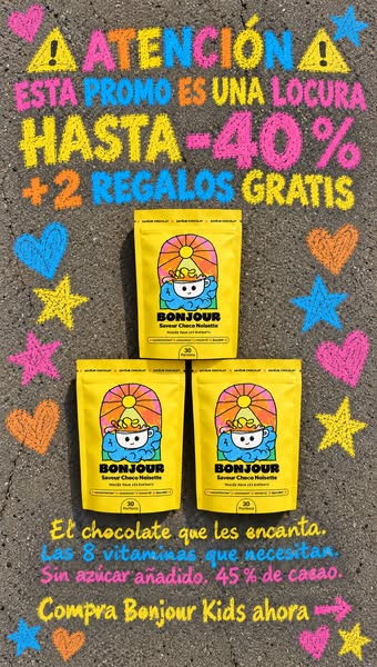 45% + regalos!