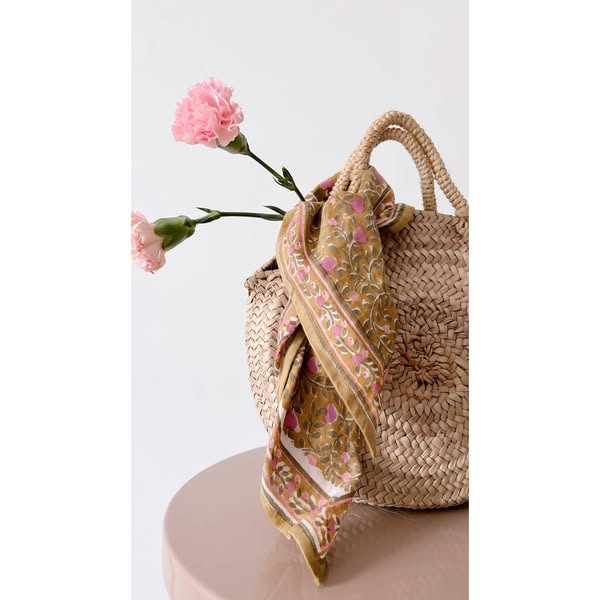 Foulard Bébé Enfant Love Bronze 50 cm
