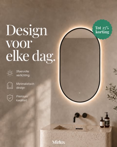 Elke dag beginnen in luxe.
