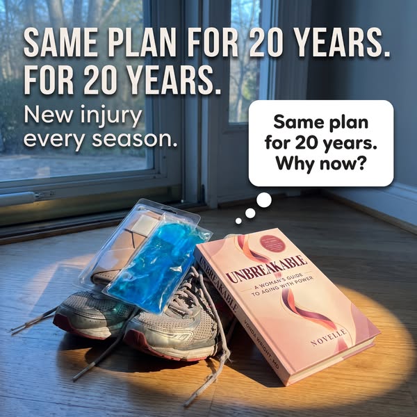 Your tendons changed the rules. Your plan didn't
