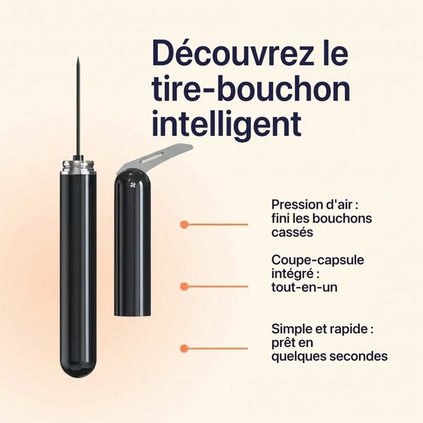Débouchez en douceur, en quelques secondes !