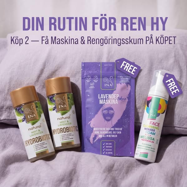Köp 2 Hydrobiotic, få skum och mask