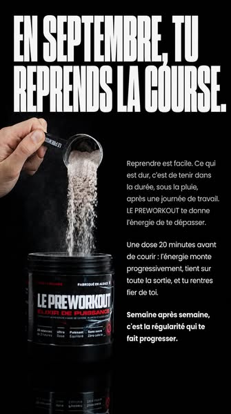LE MEILLEUR PRÉ-WORKOUT FRANÇAIS