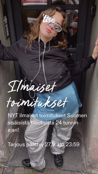 Ilmainen toimitus? Kyllä!