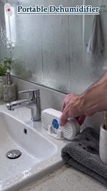 Save 48%! Mini Reusable Household Dehumidifier | Compact Moisture Control | Dry & Reuse Design