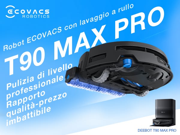 DEEBOT T90 MAX PRO OMNI: Le massime prestazioni al miglior prezzo.