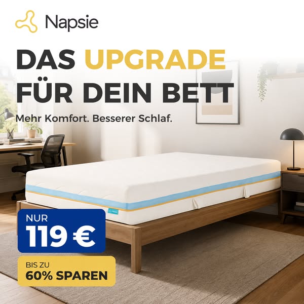 Schlafen & Wohnen – Klar denken. Einfach schlafen. | Napsie DE