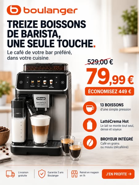 La promotion se termine aujourd'hui